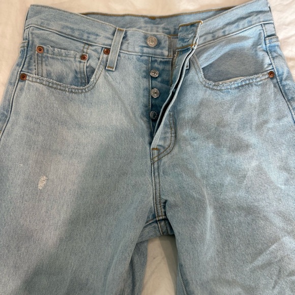 ⭐️⭐️⭐️LEVI'S 501 Womens Skinny Jeans-Bleach - Picture 8 of 12